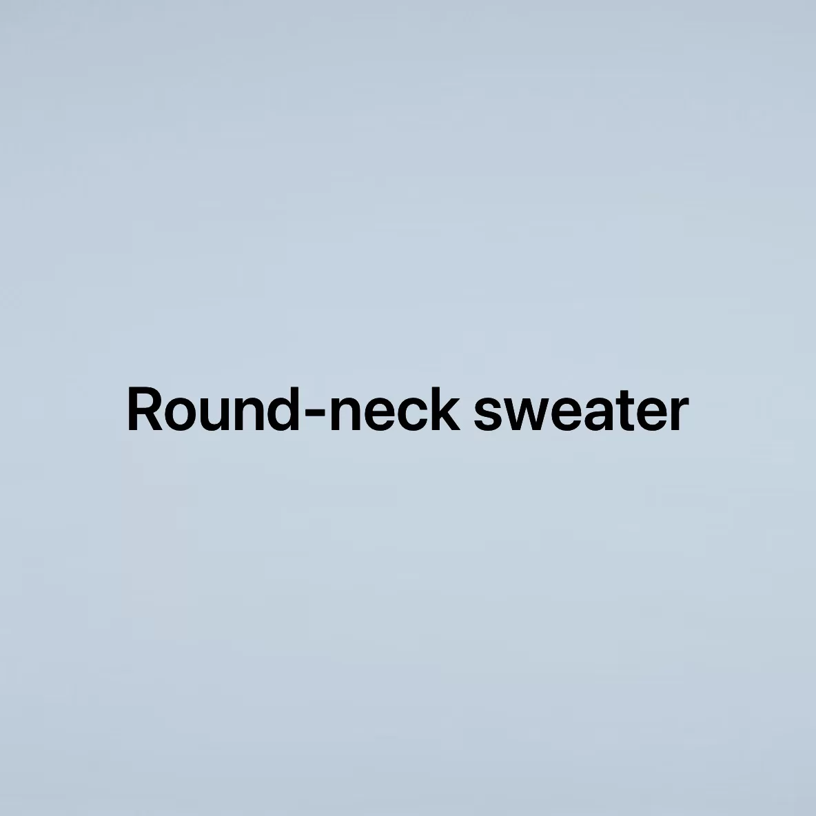 XS independent semi high neck pullover sweater