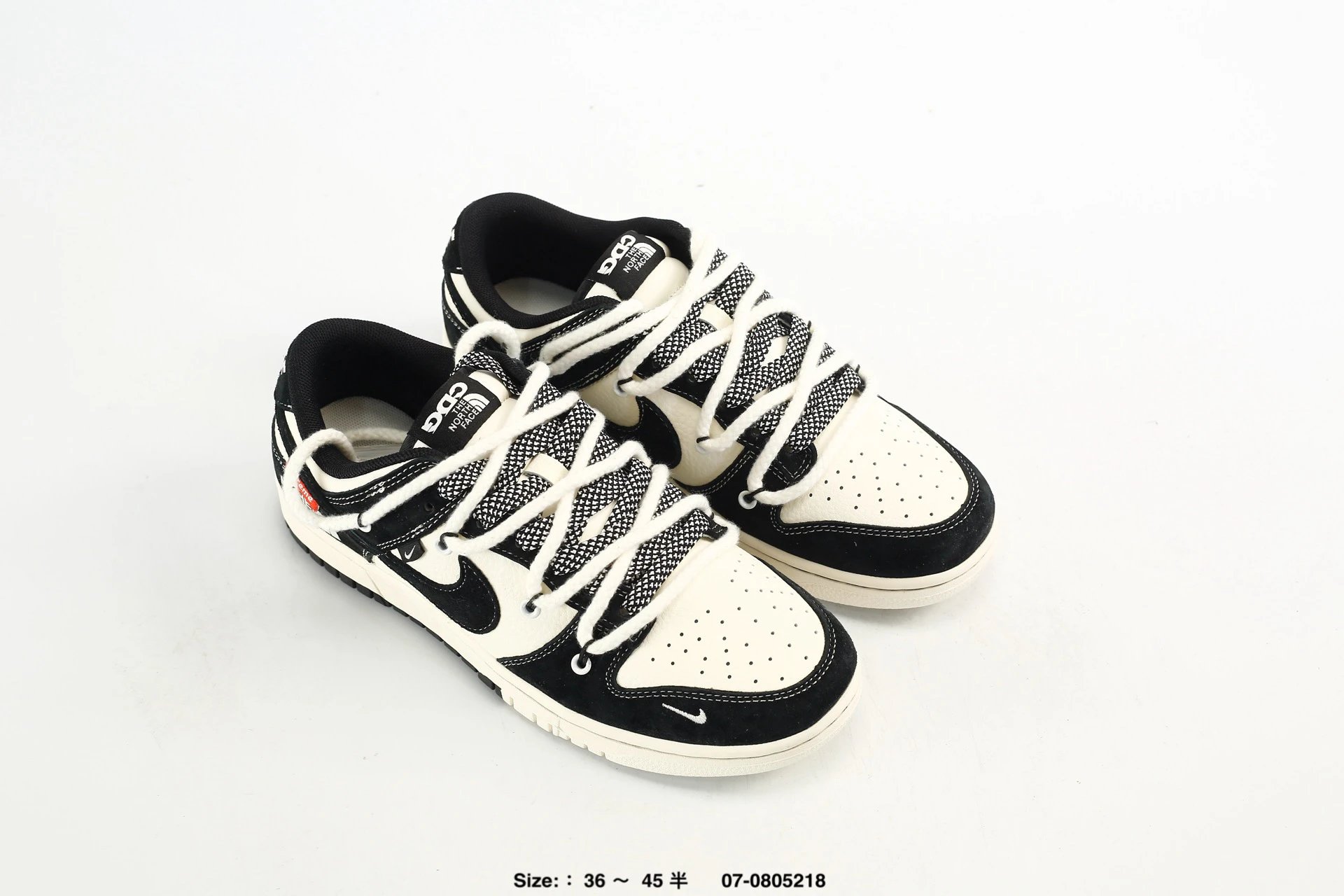 (倒钩 AJ1 SB 双钩)耐克Nike Dunk Low Retro ‘DIY高端定制’耐克 低帮休闲运动板鞋