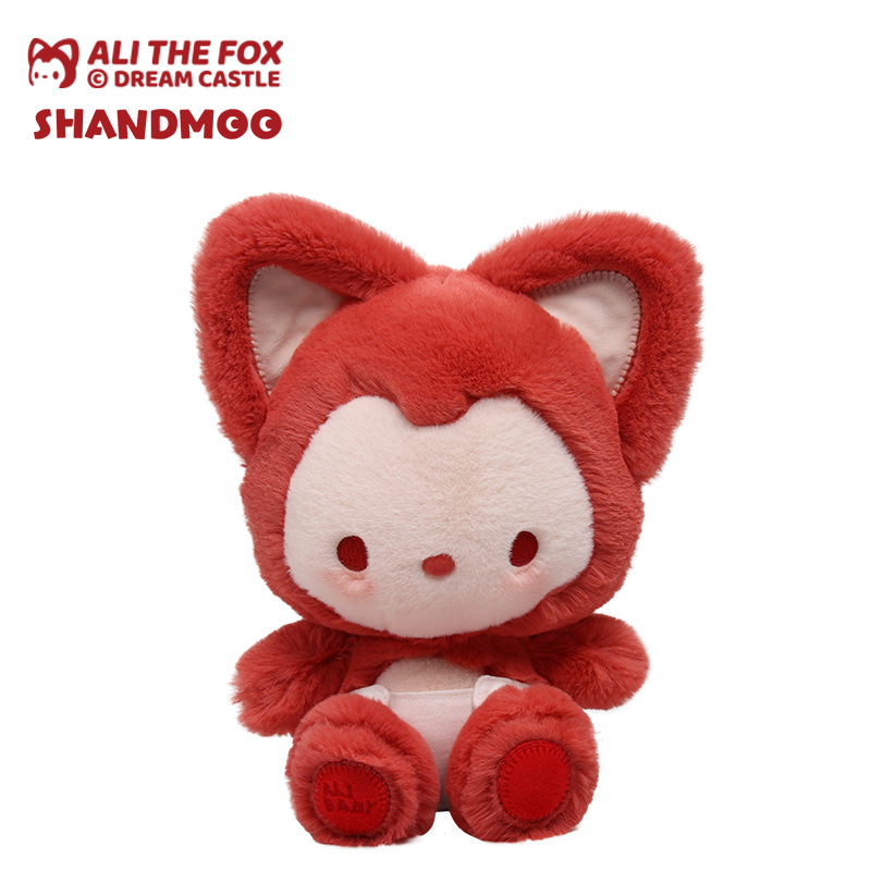 Shamo Genuine Bean Paste Ahri Doll Cute Doll Pillow Little Fox Birthday Gift Plush Toy