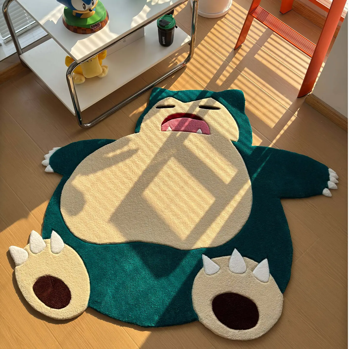 Unwelcome&Mats Pokémon Sleeping Kirby Handmade Tufting Rug