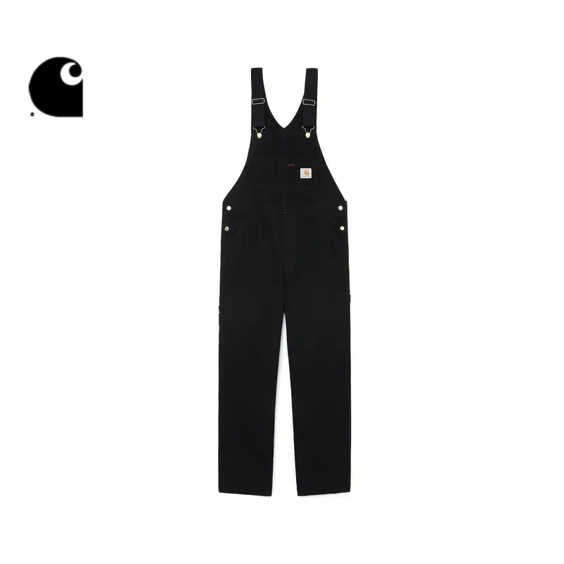 Carhartt Wip Suspenders Men's Spring/Summer Classic Logo Label Multi Flap Pocket pants parka I 026462 N