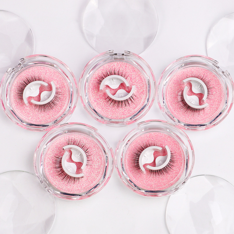 Micro-business New Self-adhesive false eyelashes a pair of Japanese style false eyelashes glue-free self-adhesive eyelashes eyelashes