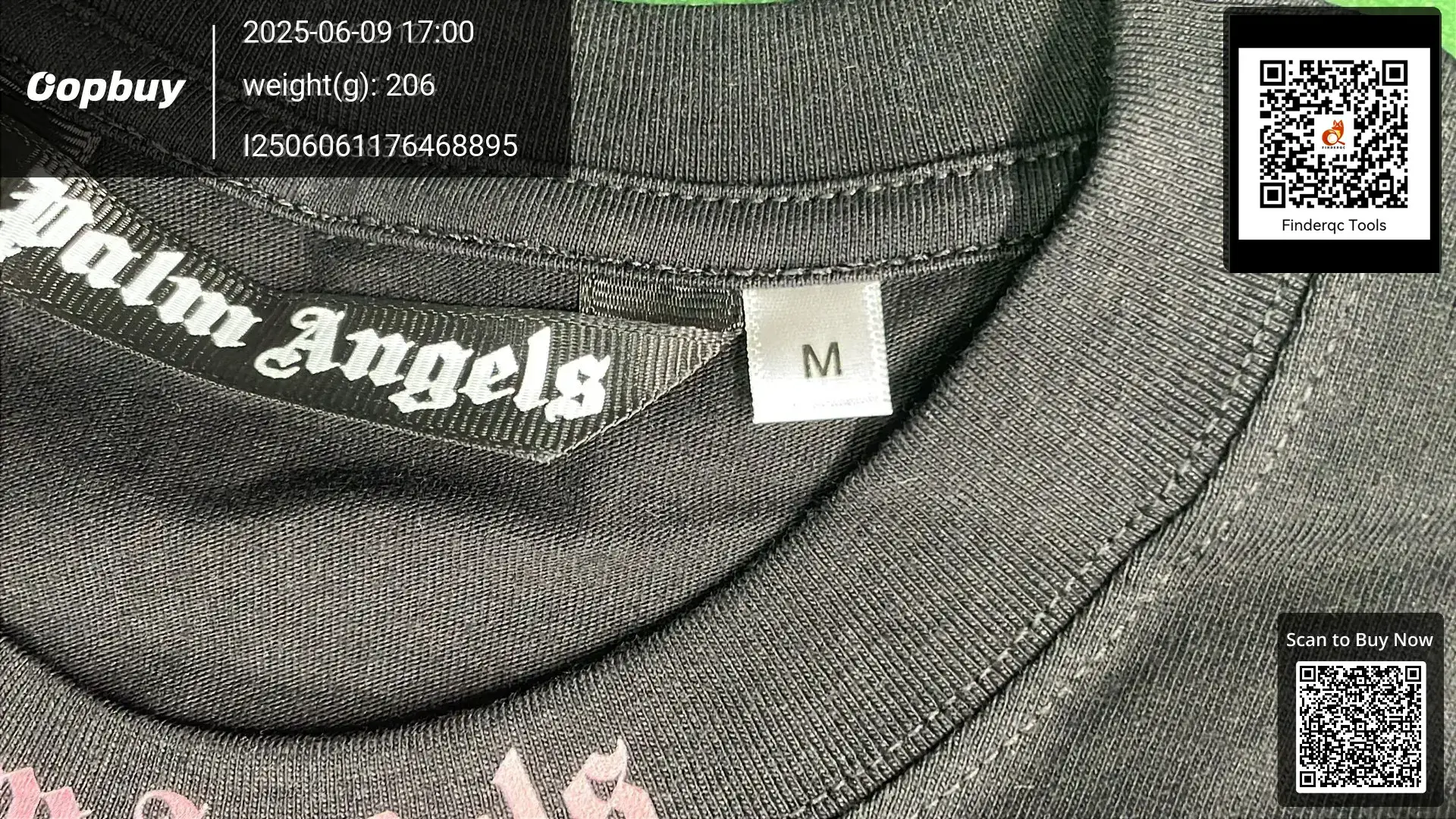 Correct version PALM short sleeve decapitated bear Angels letter printed t-shirt palm angel men and women half sleeve summer
