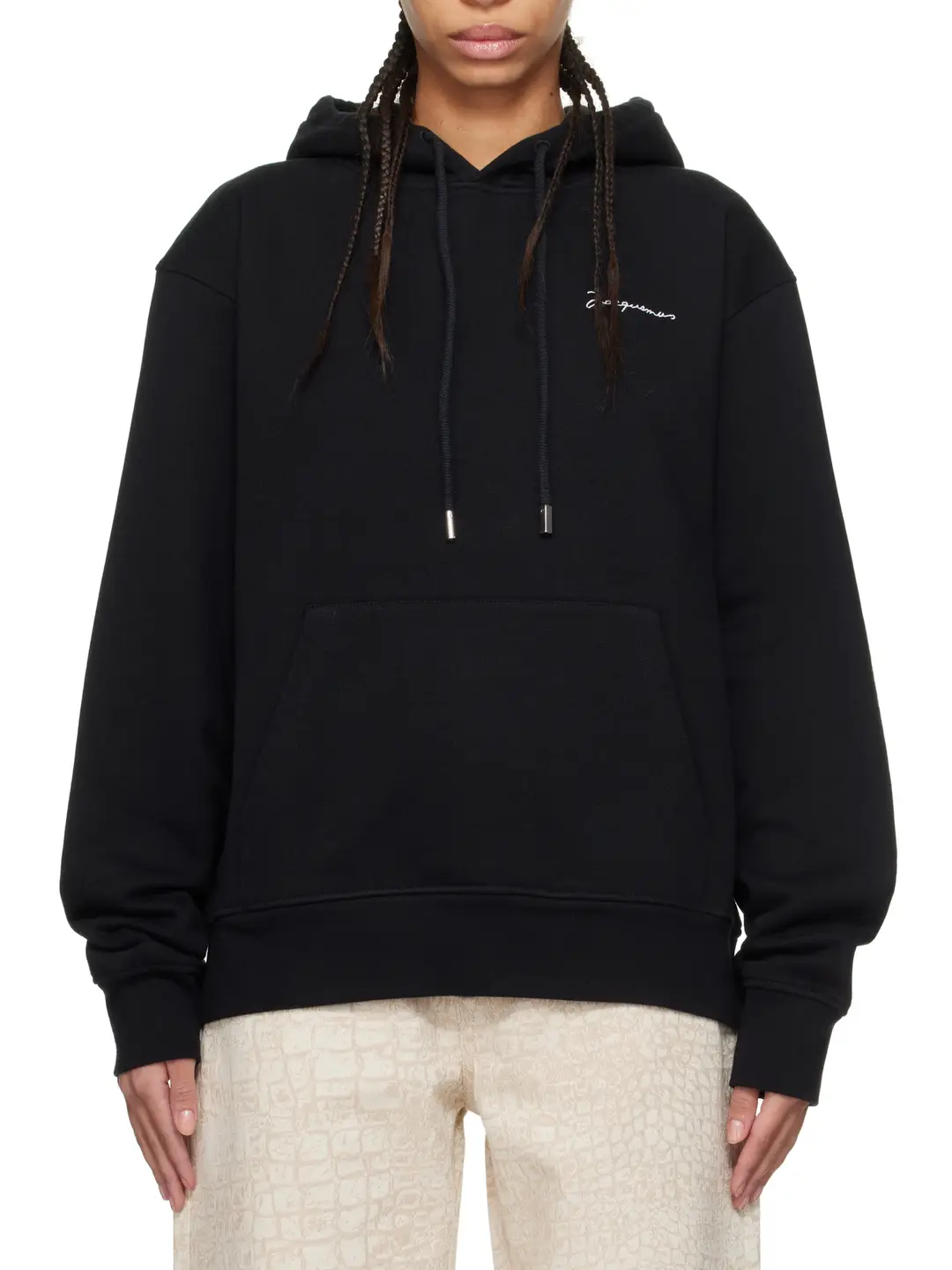 25 Early Autumn Trendyy Women's Hoodie American Casual Loose Jacquemus Long-Sleeved Sweatshirt for Men and Women