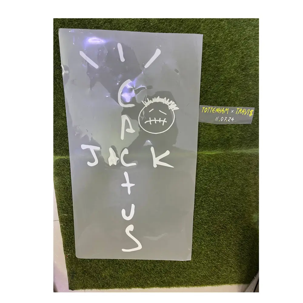 Tottenham Co-Branded Jersey X Travis Scott Cactu Jack Co-Branded Version Sponsored Heat Transfer