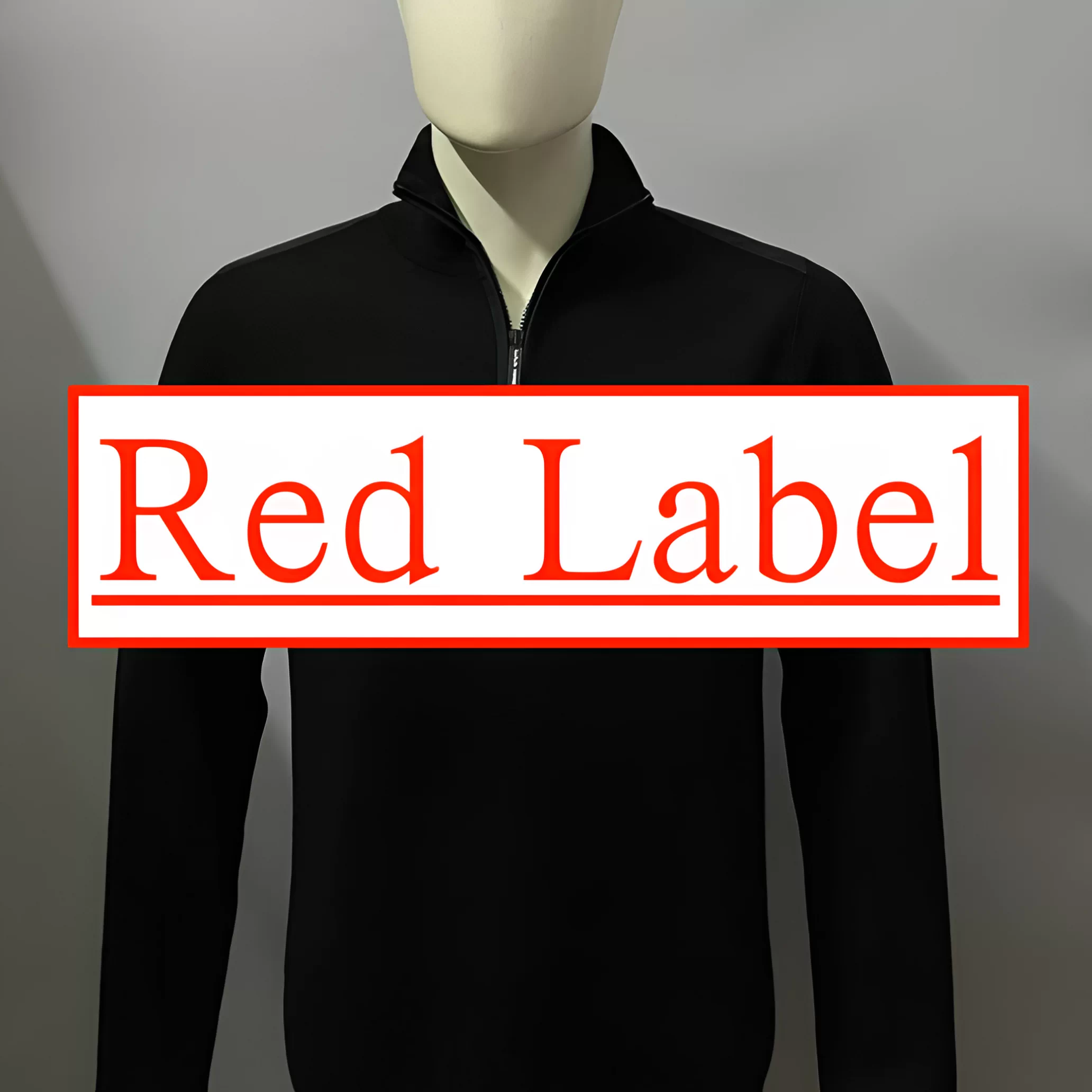 Red Label 1/4 Sweater Zip-Up Sweater