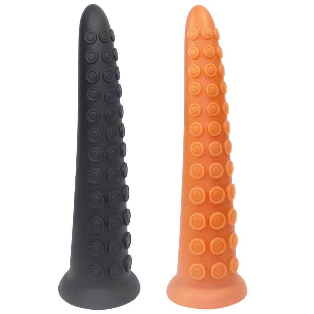 Liquid Silicone Shaped Octopus Vestibular Anal Plug Soft Adult Masturbator Men's and Women's Vestibular Expander Sex Toy