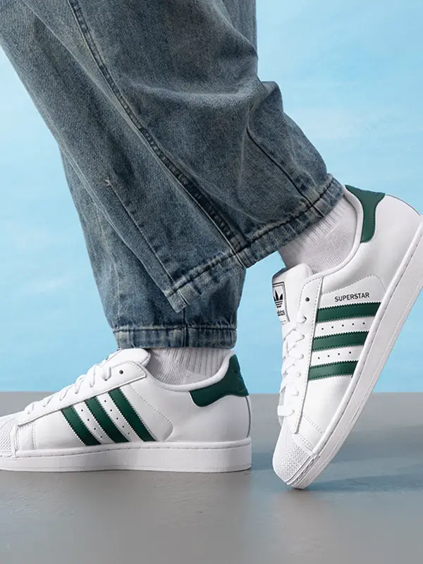Adidas Clover Men's and Women's Shoes 2025 Summer Shell Toe Sports Shoes Casual Shoes Jq4730