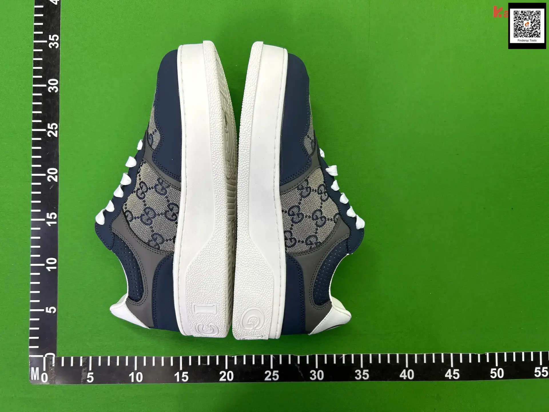 Gucci Ace GG Canvas Sneakers Navy