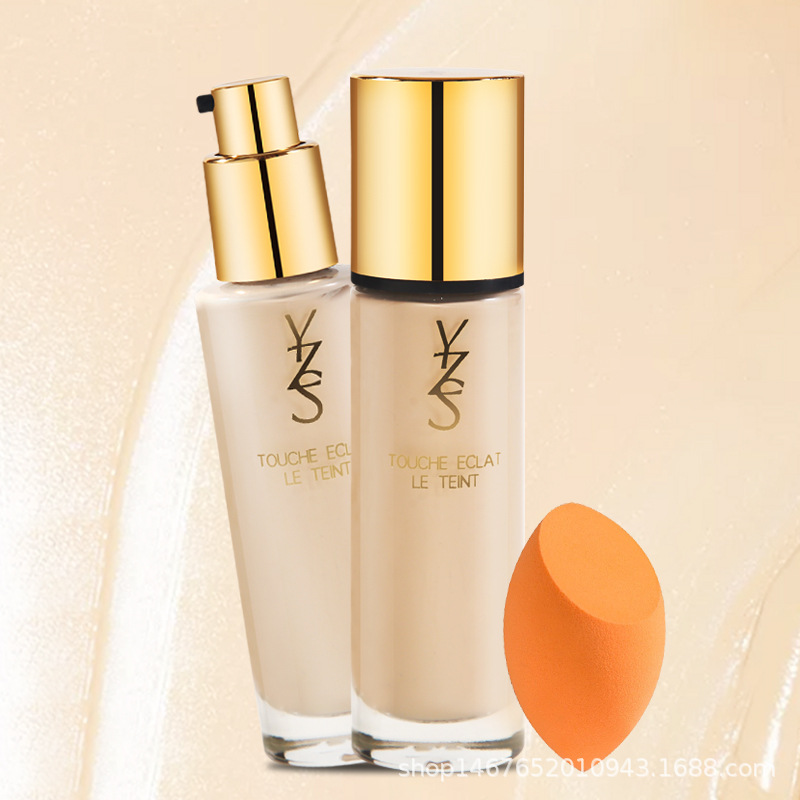 YZS Foundation Cream Muscle BB Cream Clear and Moisturizing Base Air Cushion for Face-fixing Difficult to Take off Makeup Foundation Cream