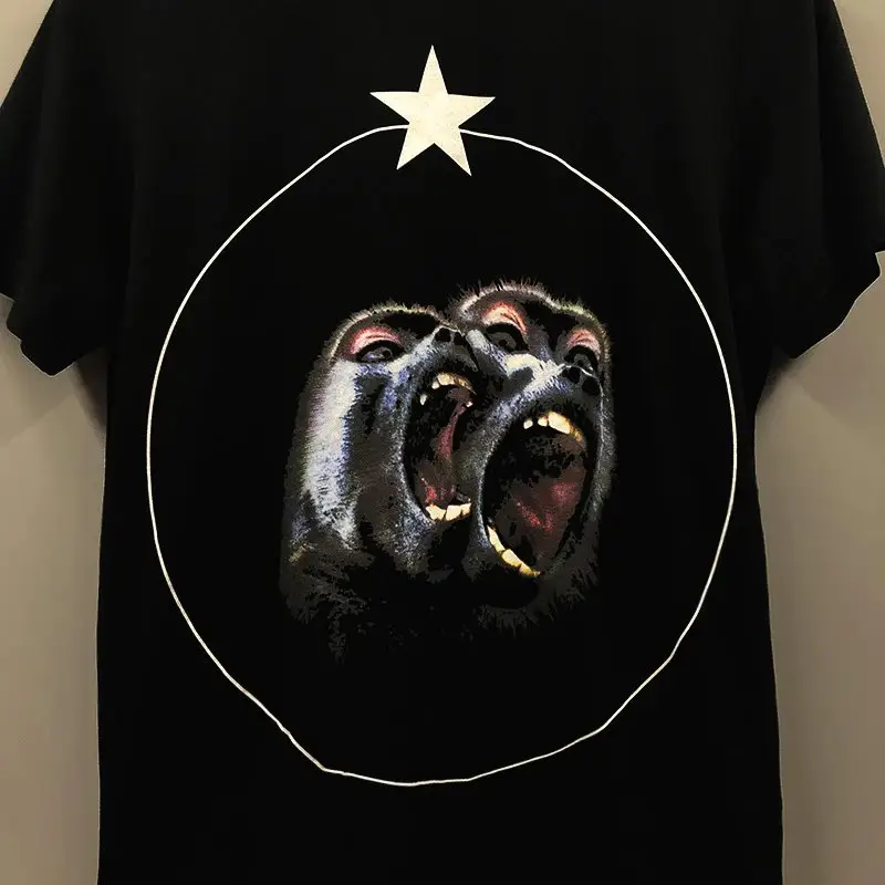 Trendy and Stylish Loose Casual Gorilla and Baboon Oversized Unisex Half-Sleeve T-Shirt, Trendy Brand Couple Outfit