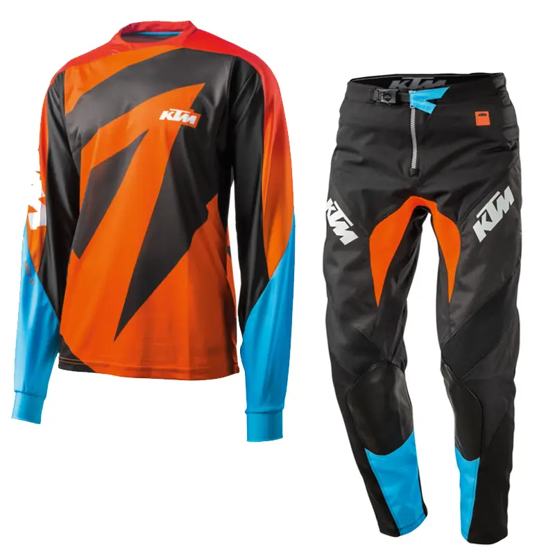 25 New arrival Ktm Long sleeves Downhill Clothing Trail Off-Road Suit Cycling Clothing Quick-Drying Mountain Bike Climbing Motorcycle Clothing
