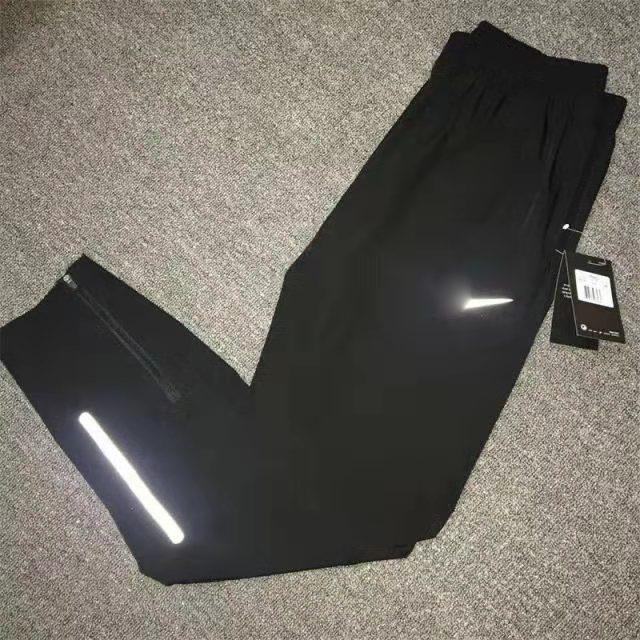 New Training Quick-Drying Trousers Half-Zip Training Pants Breathable Quick-Drying Running Fitness Outdoor Reflective Sports Pants