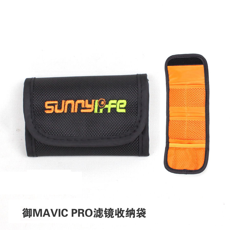 Sunnylife Filter Bag Royal MAVIC PRO Filter Portable Storage Bag 4 Pieces Pack
