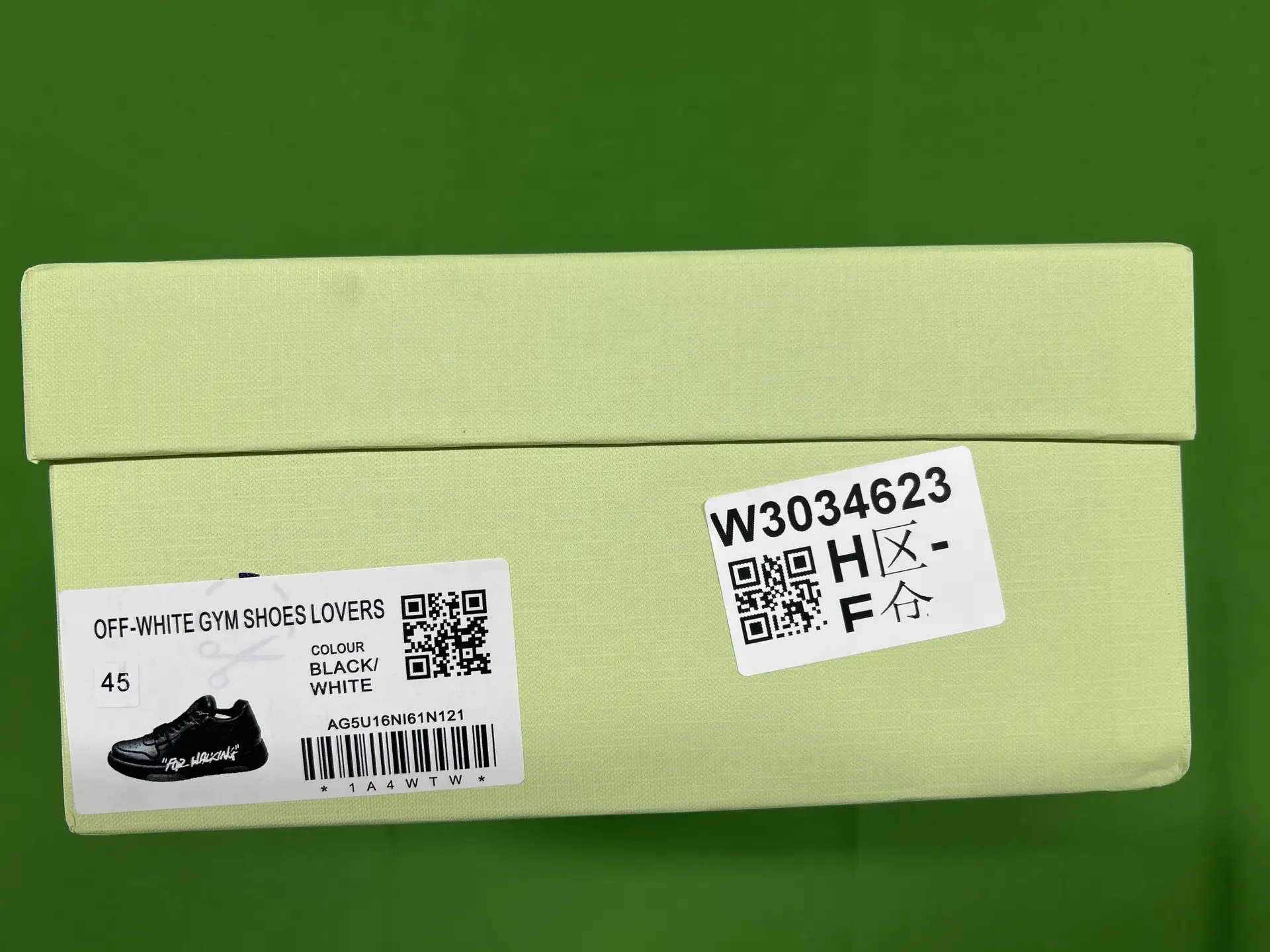 OW Arrow Off Board Shoes Black and White Panda Men's Dunk Sports Fashion Brand Couple's Casual White Shoes Women's Foreign trade original order