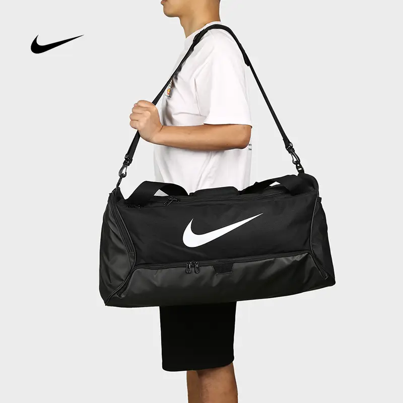 Nike Nike Football Shoulder Bag Sports Training Satchel Cross-Body Bag Medium 60L Large Capacity Fitness Equipment Bag