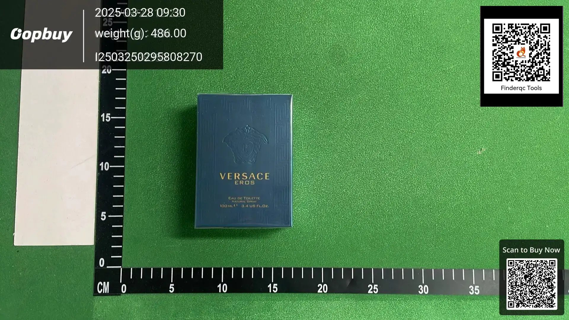 Versace Eros Eau de Toilette 100ml
