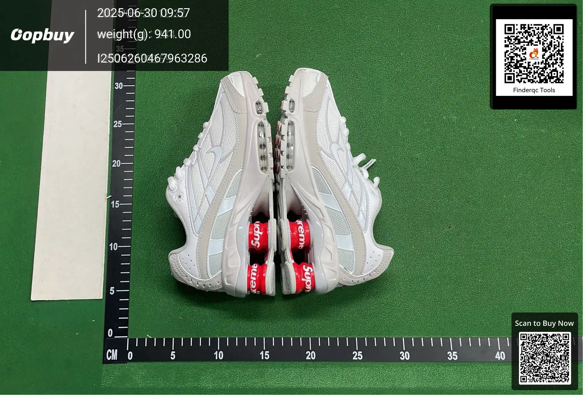 Supreme x Nike Air Max Plus White