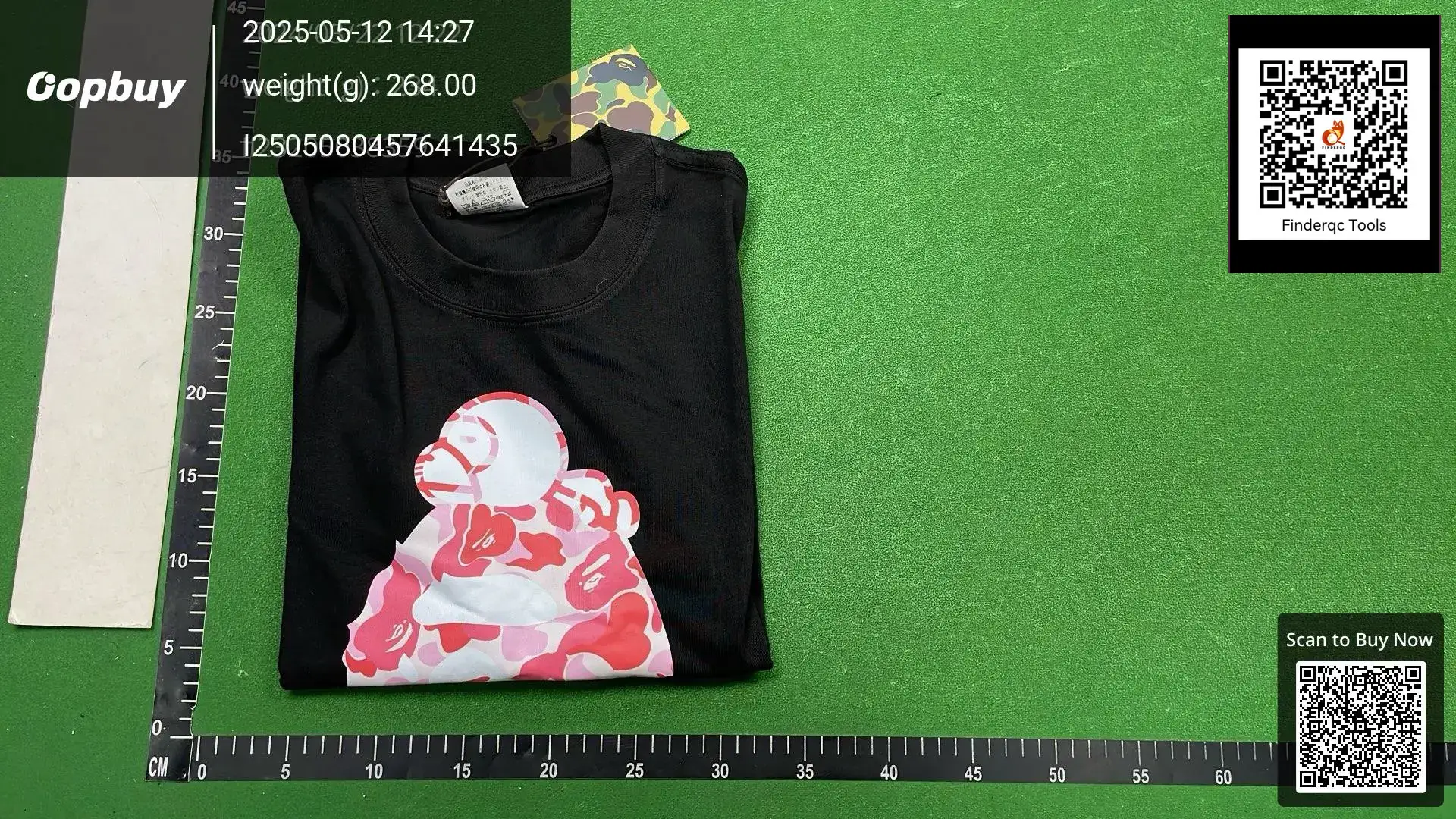 Chaopai cross-border wholesale supply of foreign trade a generation of 260g heavy BAPE ape head shark short sleeve T-shirt 5