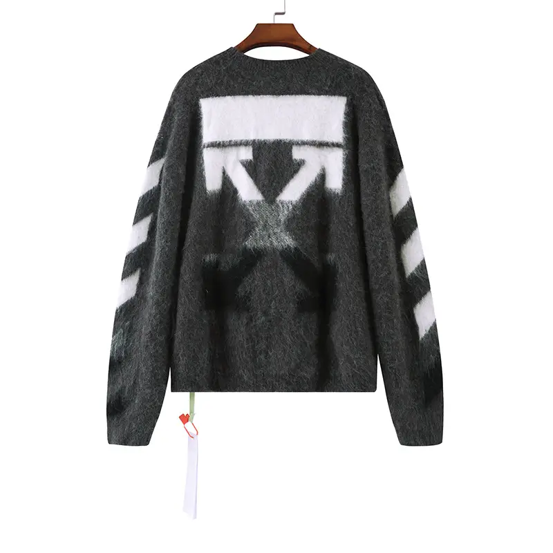 Off-White Gradient Arrow Knit Sweater