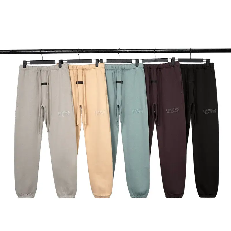 Fog Multi-Line Essentials Hhh Leggings Pants Casual Loose Sports American Sweatpants Autumn and Winter Trendyy Pants