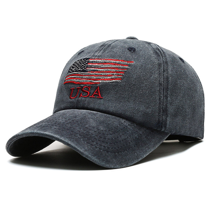 Baseball Cap for Men, European and American Retro Fashion, Summer Sun Hat, New Style Sunshade Hat, Men's Sun Protection Cross-Border
