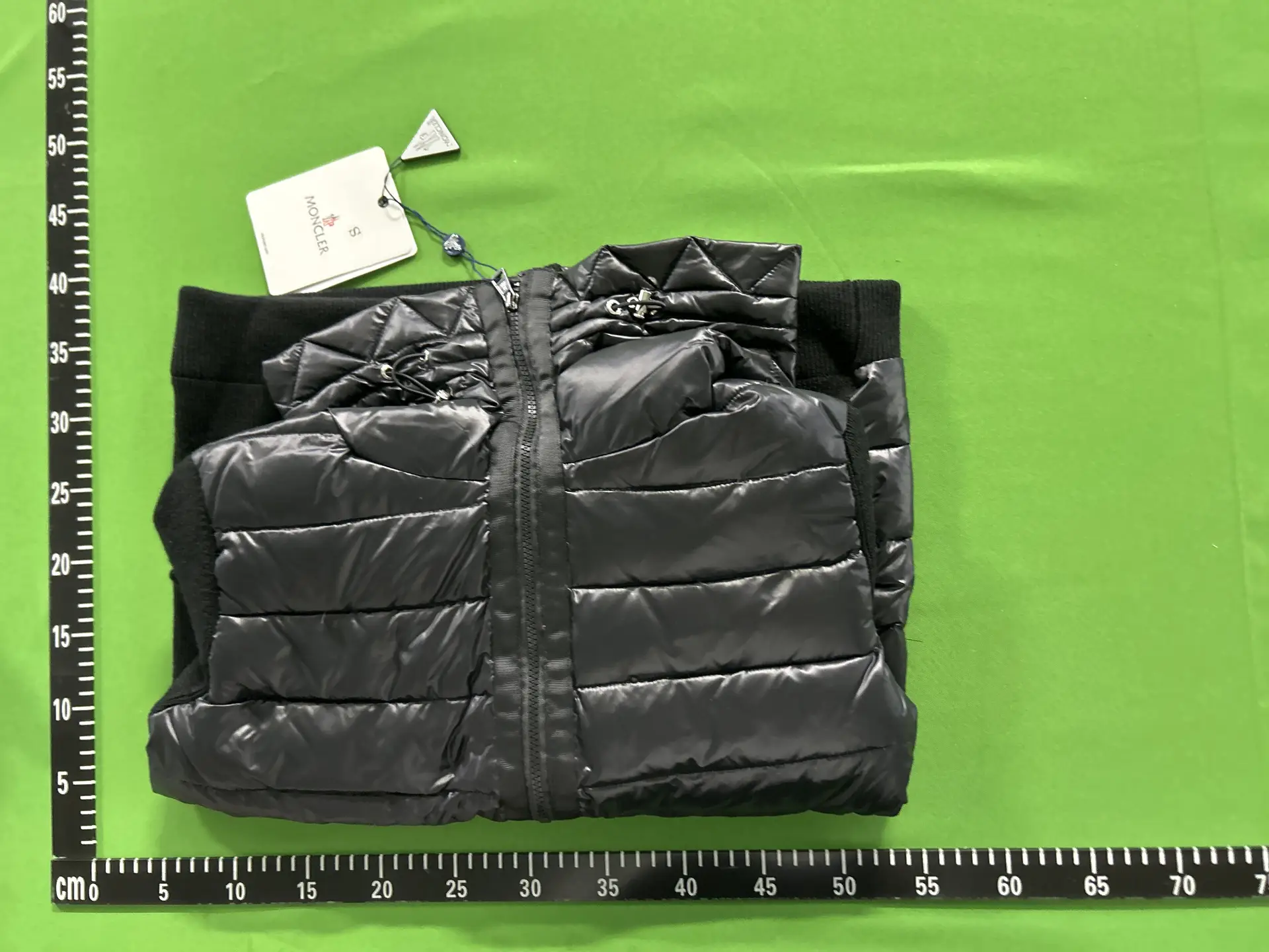 Moncler Padded Knit Cardigan Black