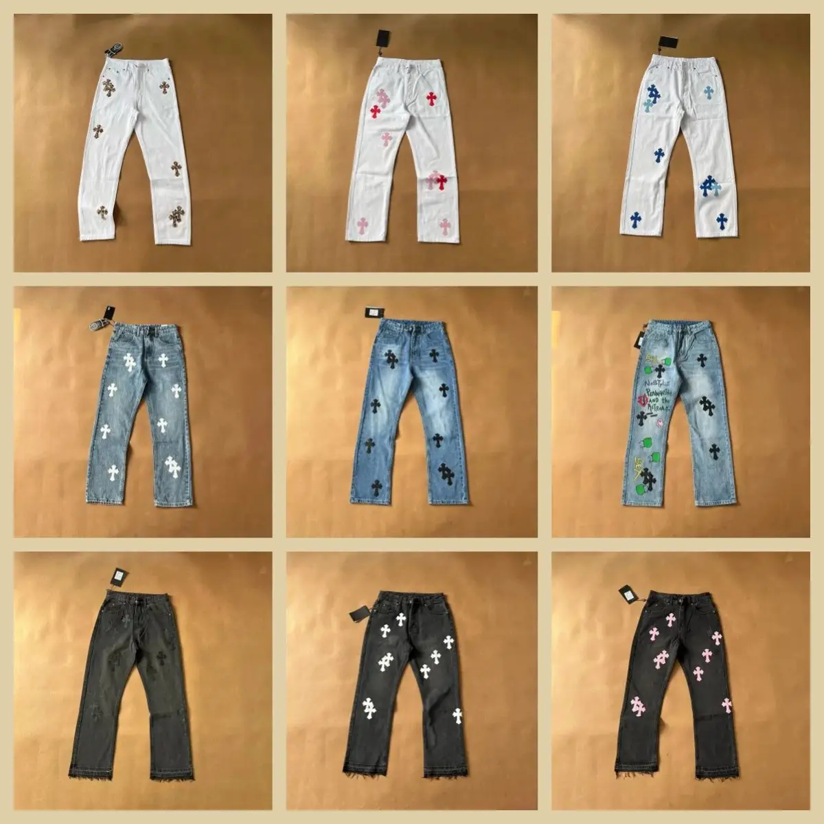 TM-1Classic hot style washed distressed jeans