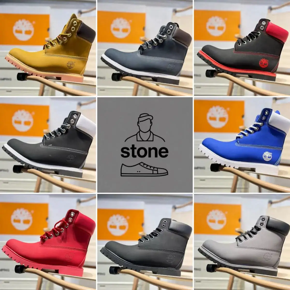 High top Martin boots
