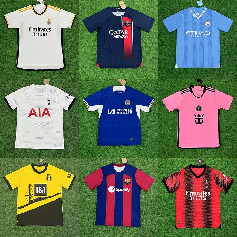 football jersey 专业训练比赛足球服成人短袖速干盲盒足球球衣