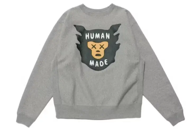 The patterns are all hot stamping prints-US size 360g combed cotton crew neck sweater -2