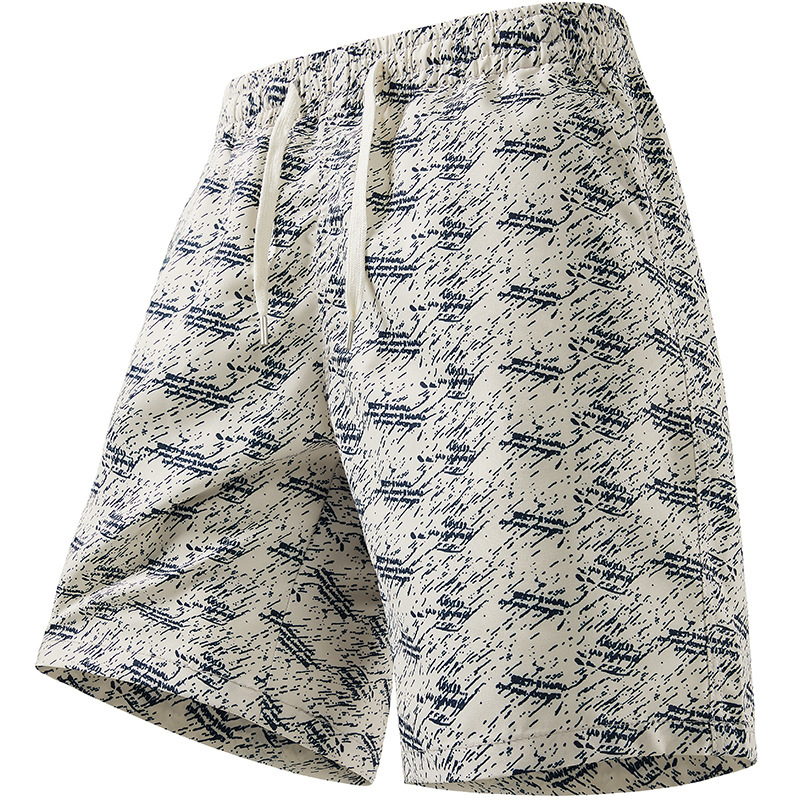Diyu Shenlong Shorts Men's Summer New Beach Pants Thin Ice Silk Breathable Five-Point Pants Loose Quick-Drying Casual Pants