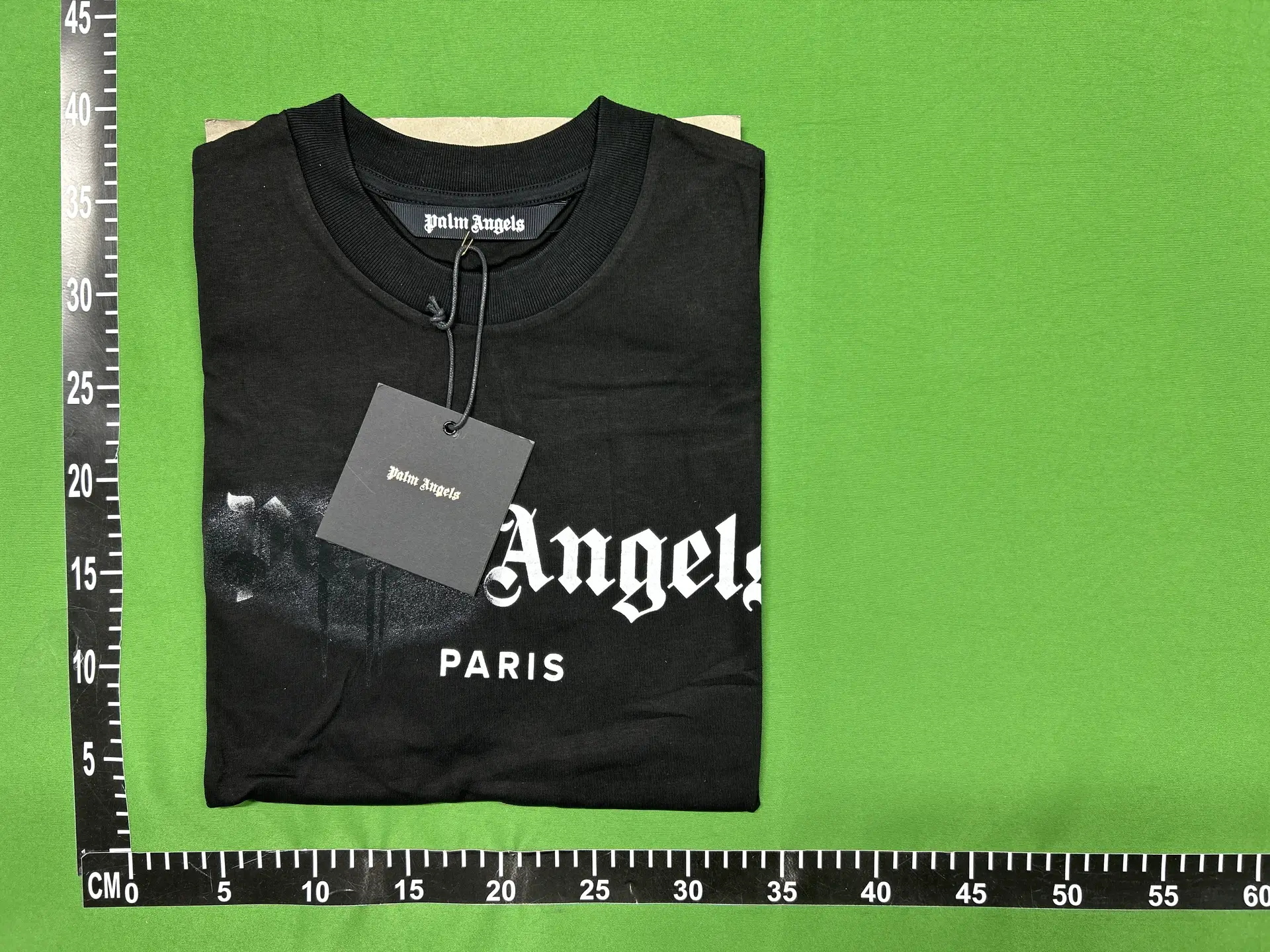 Palm Angels Paris Logo T-Shirt Black