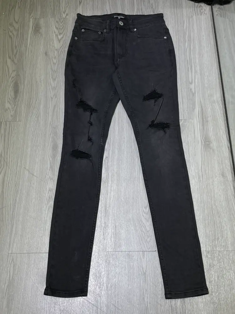 Bigd Ready-To-Wear, American Style Seren*** Men's Stretch Ripped Jeans B3 Se34