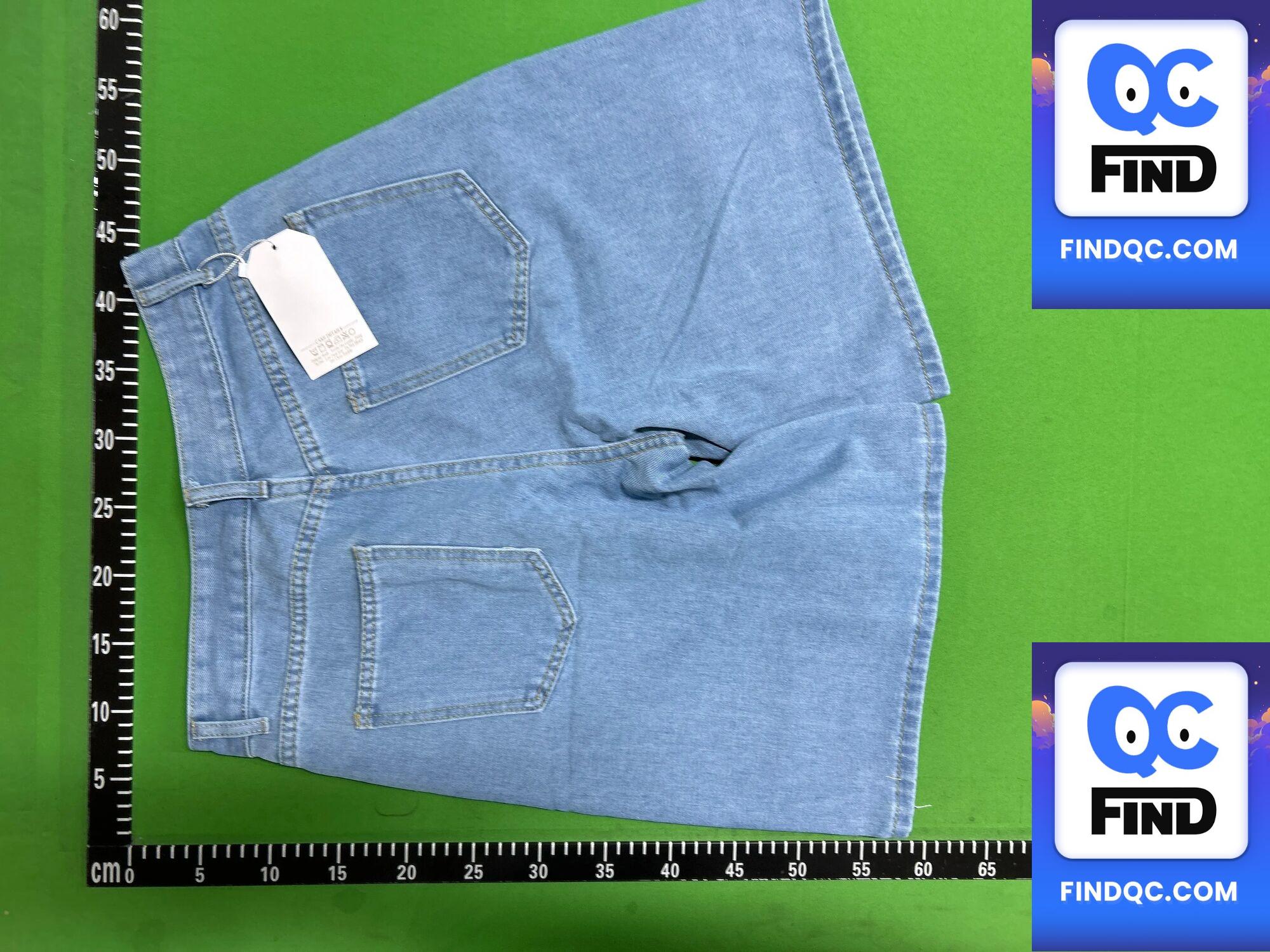Corteiz Alcatraz Alcatraz Jeans Pants Star Embroidered High Street Shorts Casual Shorts QC