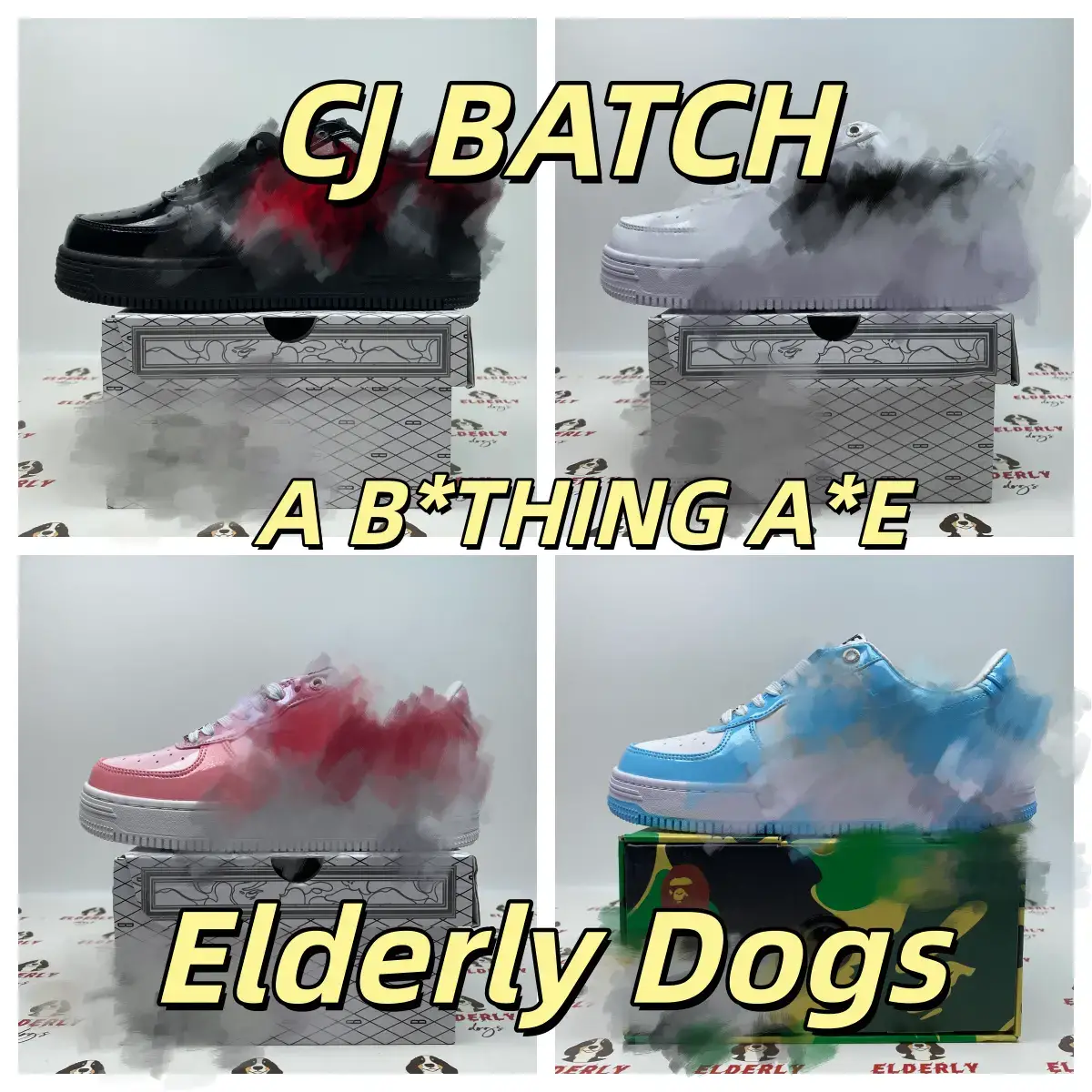 Special Offer【CJ BATCH】A B*THING A*E S*A 板鞋