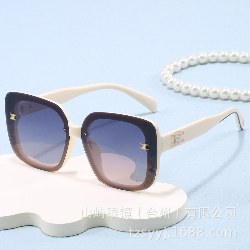 New Korean-Style Polarized Sunglasses, High-End Fashion Internet Celebrity Sunglasses for Women, Big-Name Cross-Border Glasses Sunglasses