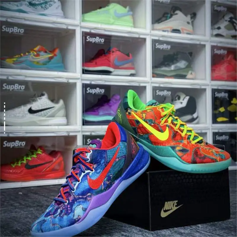 Kobe 8 generation basketball shoes Kobe8 mandarin duck boots wear-resistant non-slip shock-absorbing breathable men's real air cushion sports shoes
