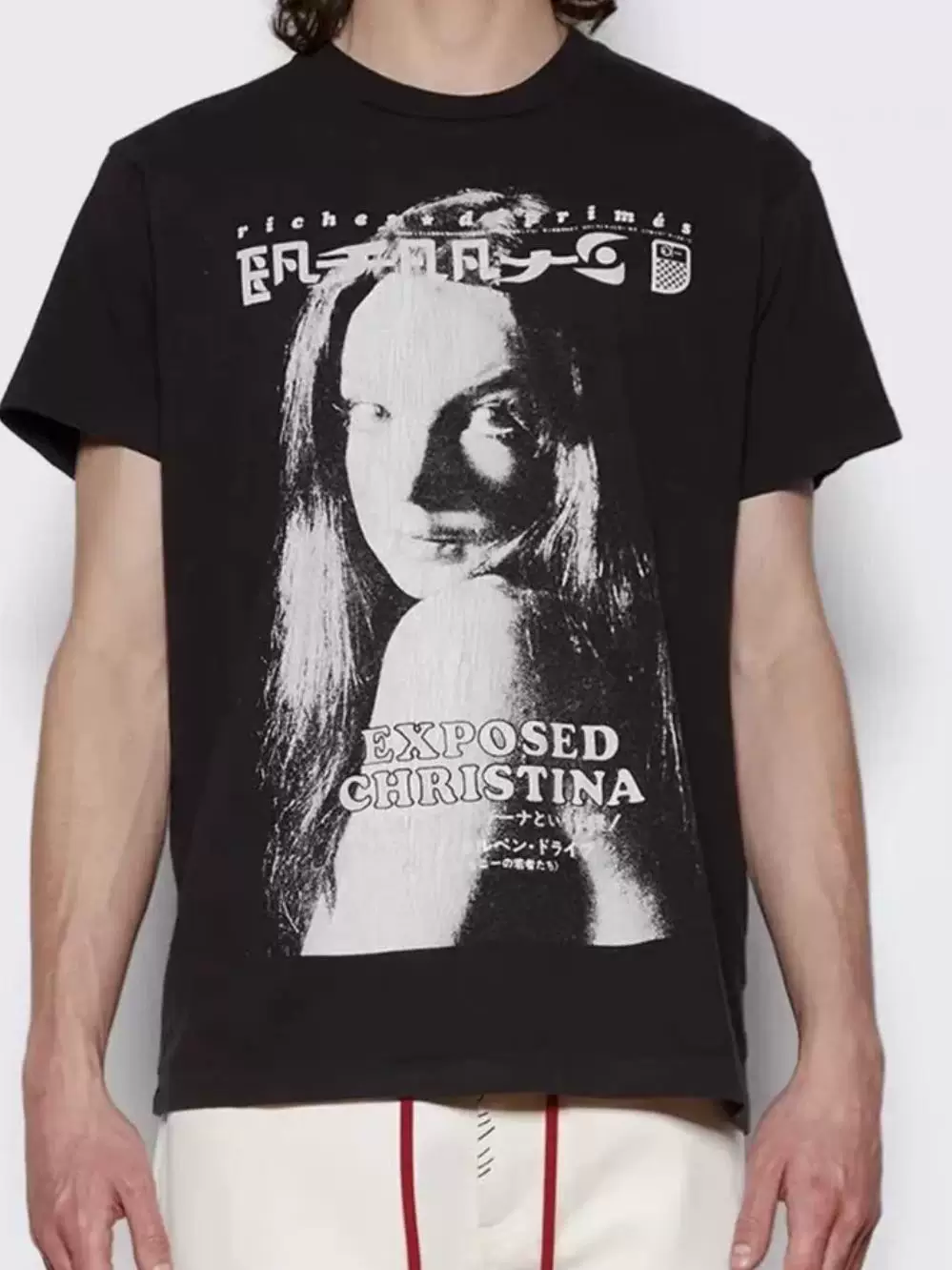 Erd Melancholic Rich Second Generation 24Ss Christina Fanfan Short Sleeve