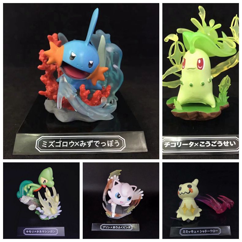 Anime Wholesale Pokemon Pokemon GK Fat Ding Q Version Doll Model Boxed Hand-held