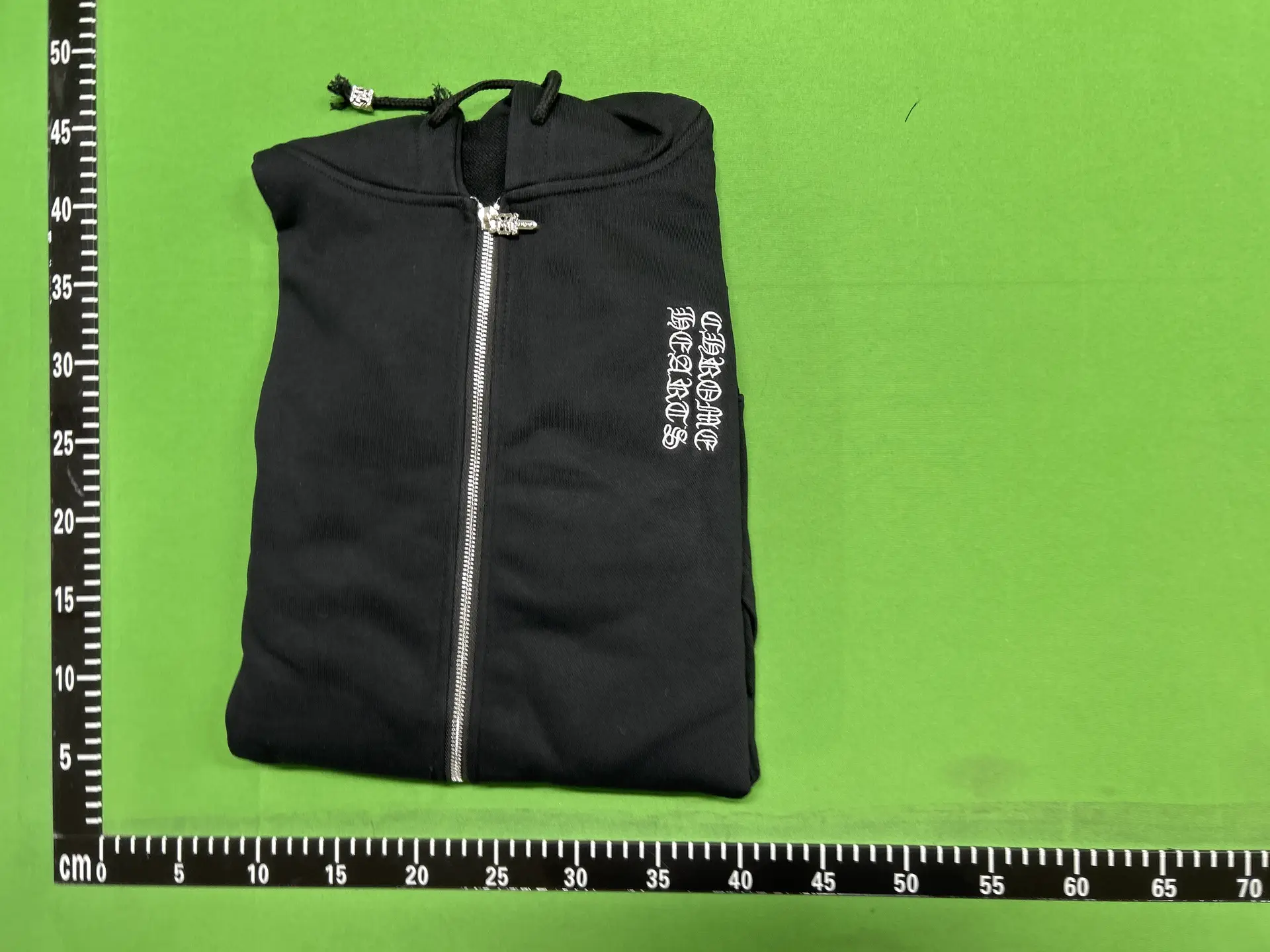 Chrome Hearts Zip Hoodie Black