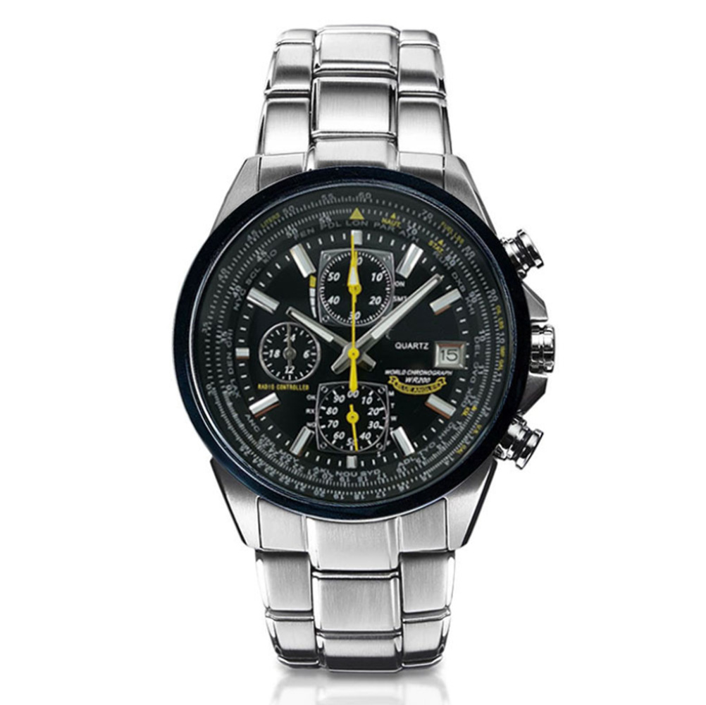 Cross-border foreign trade e-commerce low-cost promotion men's time running second quartz watch