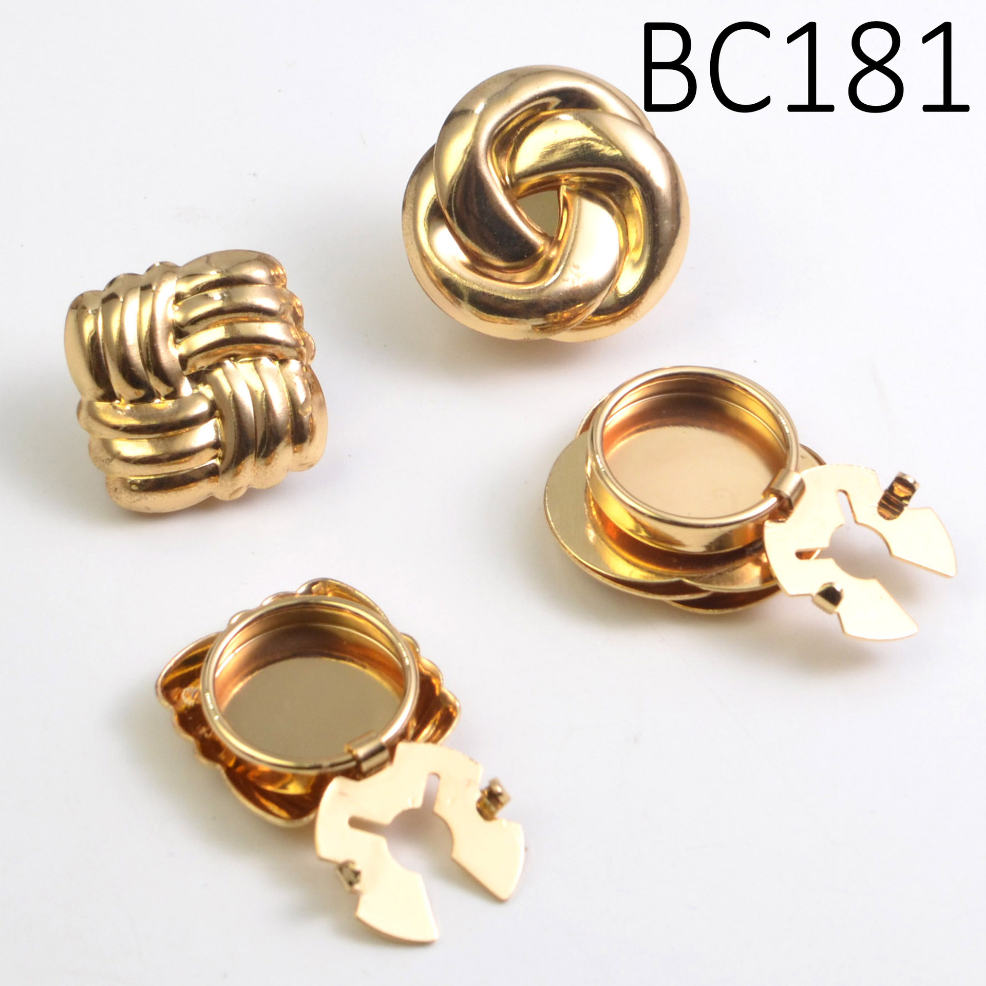 Button Cover Fashion Alloy Rhinestone Shirt Cufflink Button Cover Flower Collar Button Diamond Buckle Button Cover