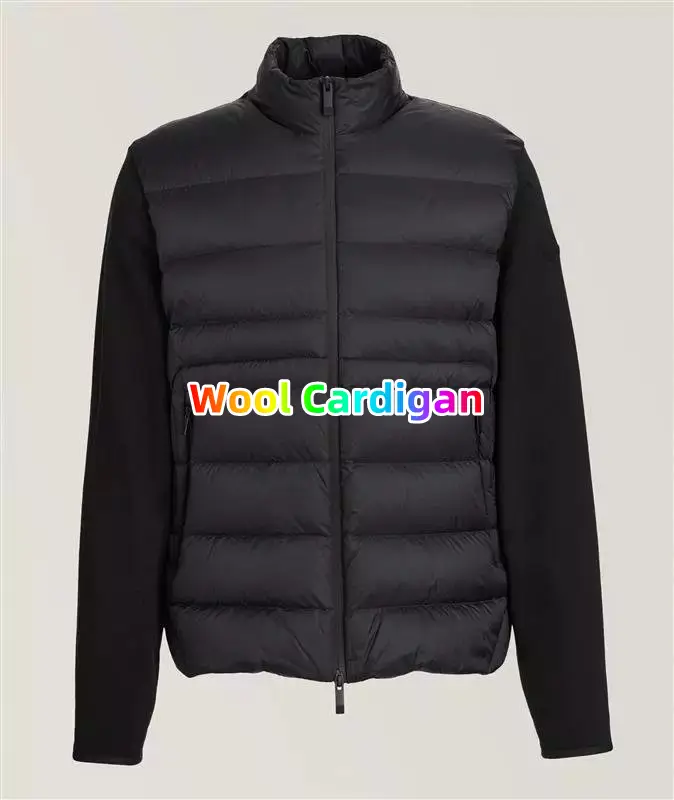 #PRO001 Duck Wool Cardigan 经典针织羽绒【鸭绒0120】