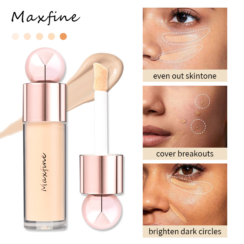 makeup MAXFINE liquid foundation wholesale concealer lasting no makeup waterproof