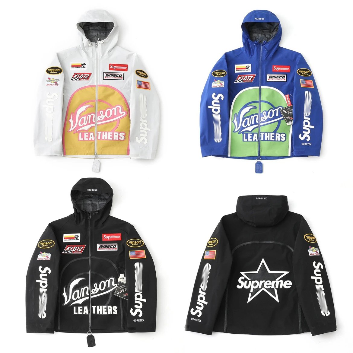 Supreme Vanson Leathers GORE-TEX Jacket