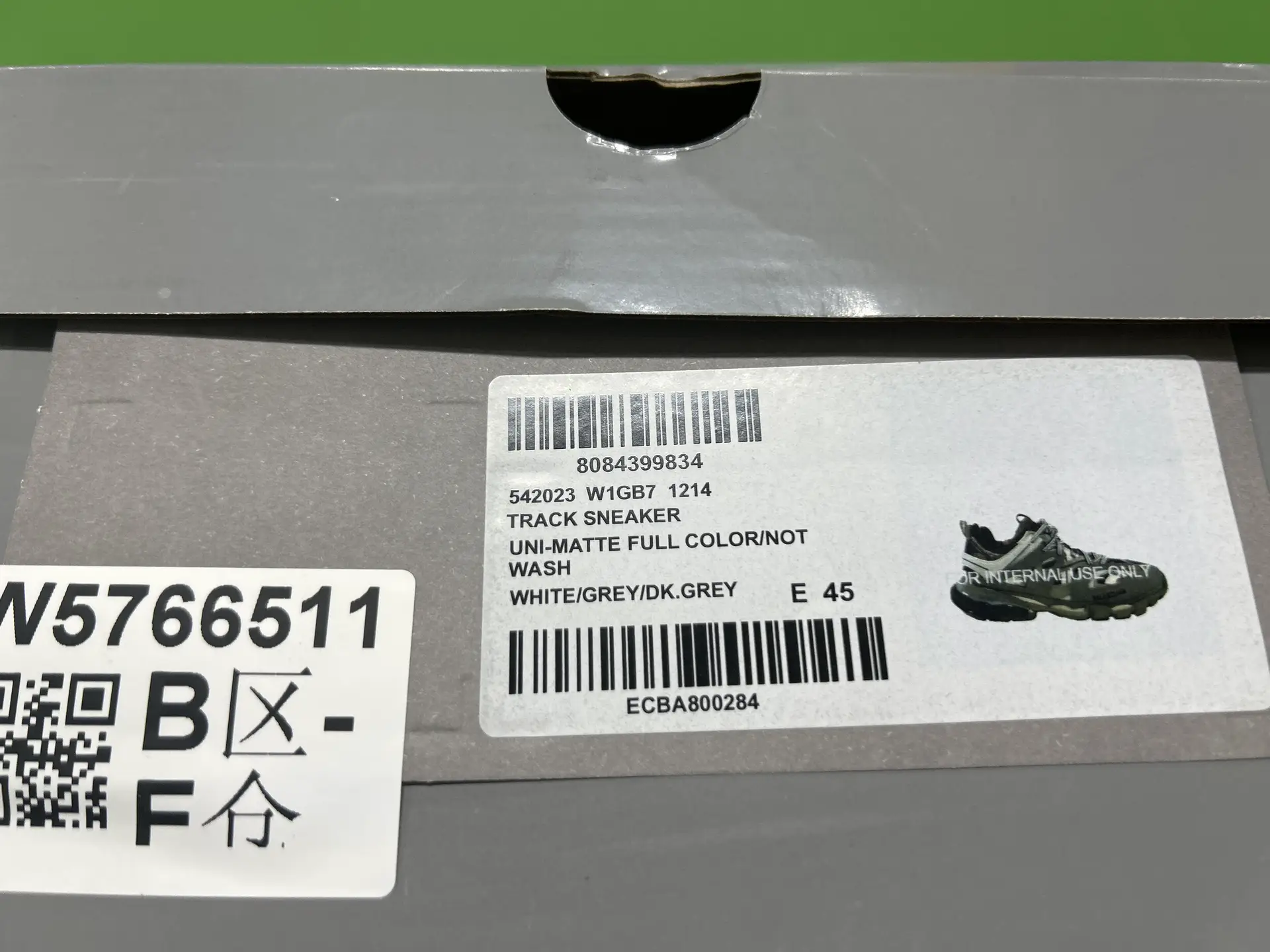 Balenciaga Track Sneaker White/Grey/Dk.Grey
