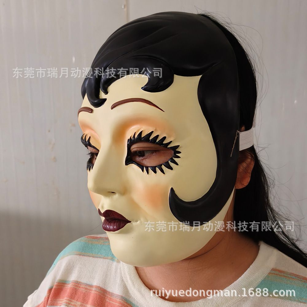 2026 Horror Killer Beauty Face Mask Strangers Poster Female Mask the Strangers Latex Adult