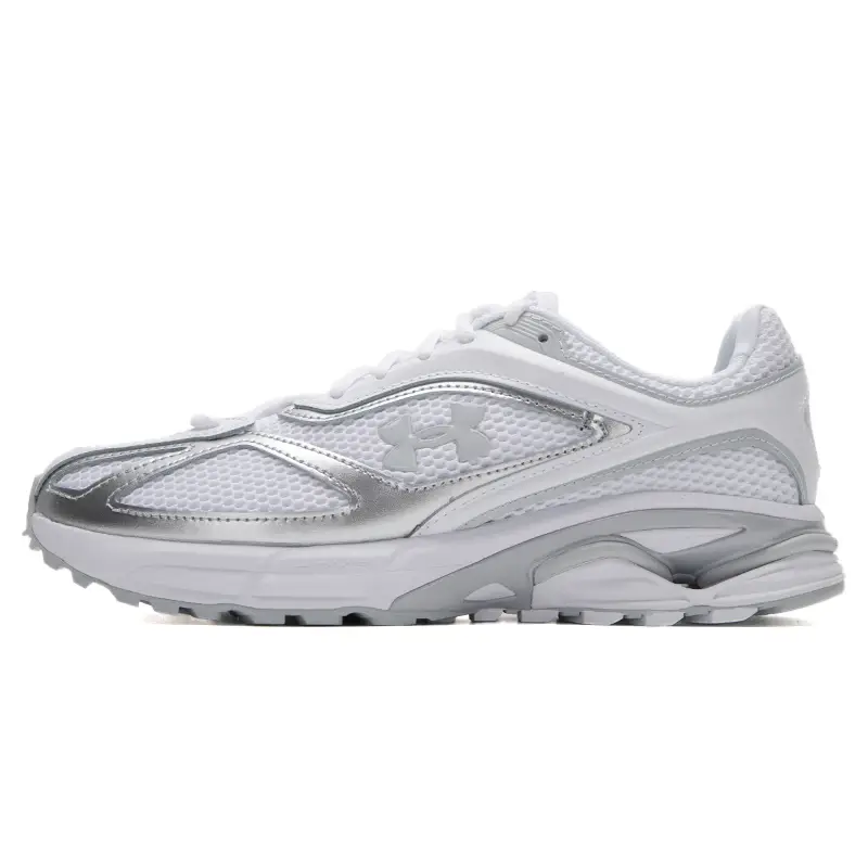 Under Armor Official Casual Shoes 2025 Spring New arrival Fashion Retro Mesh Breathable Plaid Fitness Sneakers