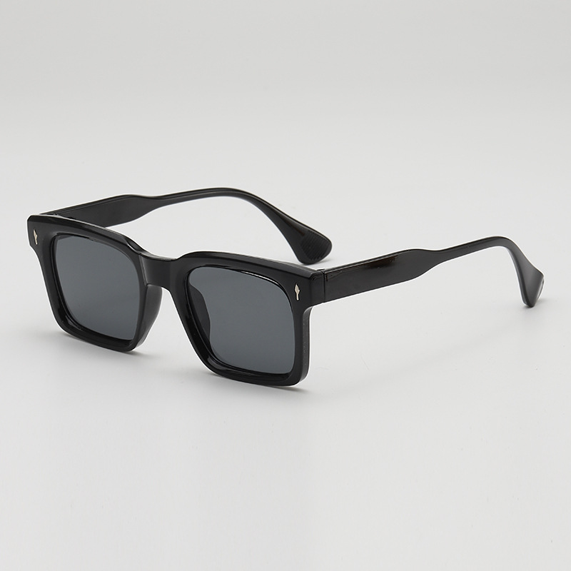 High-end sense small frame sunglasses men's European and American hip-hop retro leopard print sunglasses UV-resistant UV400 sunglasses